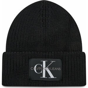 Čepice Calvin Klein Jeans Monogram Beanie Wl K50K506242 BDS