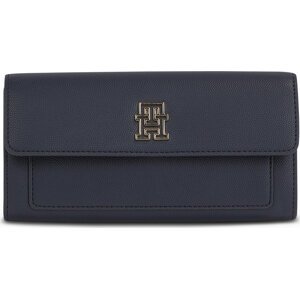 Dámská peněženka Tommy Hilfiger Th Timeless Large Flap AW0AW15257 Space Blue DW6