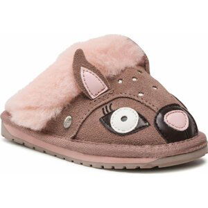 Bačkory EMU Australia Doe Slipper K12736 Mushroom/Champihnon