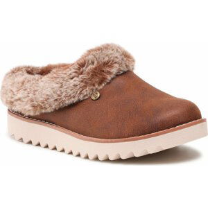 Bačkory Skechers BOBS Winter Rock 113423/BRN Brown