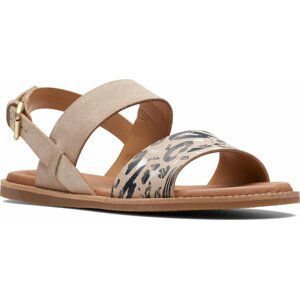 Sandály Clarks Karsea Strap 26171876 Light Sand