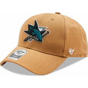 Kšiltovka 47 Brand NHL San Jose Sharks '47 MVP SNAPBACK H-MVPSP22WBP-QL Hnědá