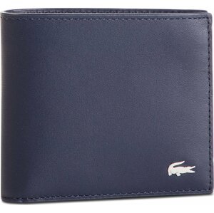 Velká pánská peněženka Lacoste M Billfold Coin NH1112FG Peacoat 021