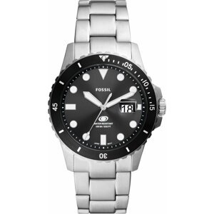 Hodinky Fossil Blue FS6032 Black/Silver