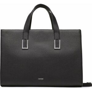 Kabelka Calvin Klein Ck Must Plus Tote Lg K60K610448 Černá