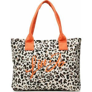 Kabelka Liu Jo Shopping Canvas PrinVA3163 T5204 Brown Animalier 09B62