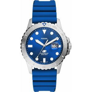 Hodinky Fossil Blue FS5998 Blue/Silver