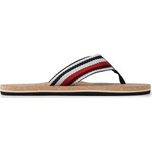 Žabky Tommy Hilfiger Cork Beach Sandal FM0FM04475 Desert Sky DW5