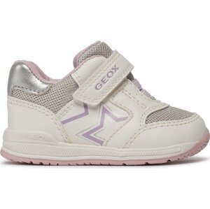 Sneakersy Geox B Rishon Girl B450LA 0BCEW C0406 White/Pink