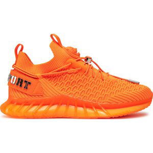 Sneakersy PHILIPP PLEIN SADS USC0520 STE003N Orange Fluo 86