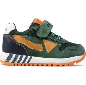 Sneakersy Geox B Alben B. A B253CA 02214 C3P2T M Forest/Orange