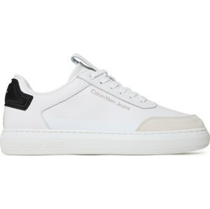 Sneakersy Calvin Klein Jeans Casual Cupsole YM0YM00670 White/Creamy White 0K6