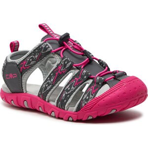 Sandály CMP Kids Sahiph Hiking Sandal 30Q9524J Grey-Fuxia 67UR