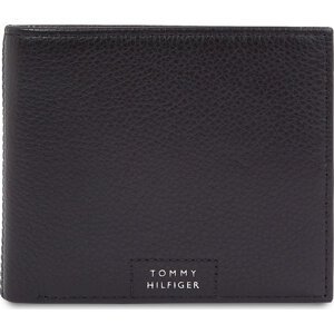 Velká pánská peněženka Tommy Hilfiger Th Prem Leather Flap & Coin AM0AM12189 Black BDS