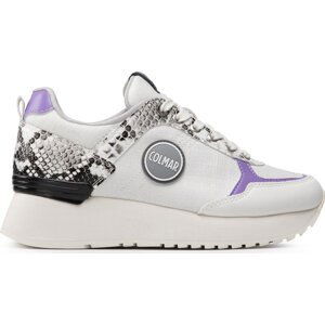 Sneakersy Colmar Travis Enigma High Outsole 116 White/Purple