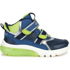 Sneakersy Geox J Ciberdron Boy J36LBA 0BUCE C0749 DD Navy/Lime