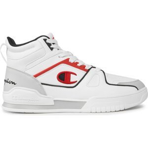 Sneakersy Champion Mid Cut Shoe 3 Point Mid S22119-WW010 Wht/Navy/Red