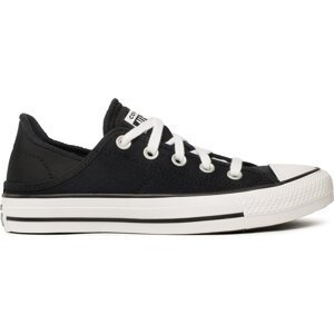 Plátěnky Converse Ctas Crush Heel Ox A03075C Black/White/Black