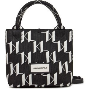 Kabelka KARL LAGERFELD 241W3034 Black/White