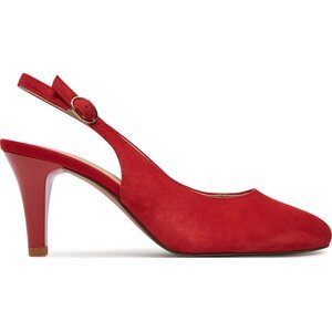 Sandály Caprice 9-29606-42 Red Suede 524