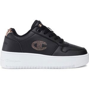 Sneakersy Champion Low Cut Shoe Rebound Plat Metal G Gs S32752-KK001 Černá