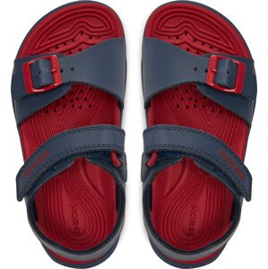 Sandály Geox J Sandal Fusbetto Bo J35HMA 000BC C0735 S Navy/Red