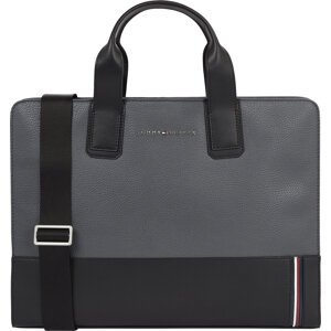 Brašna na notebook Tommy Hilfiger Th Central Slim Computer Bag AM0AM12447 Dark Grey PSM