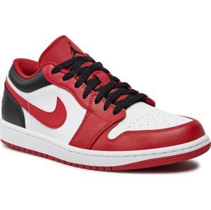 Boty Nike Air Jordan 1 Low 553558 163 White/Gym Red/Black