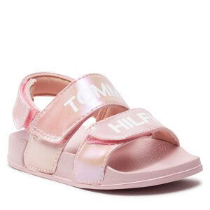 Sandály Tommy Hilfiger Velcro Sandal T1A2-33299-1367 M Pink 302