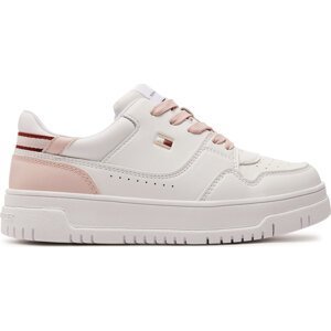 Sneakersy Tommy Hilfiger T3A9-33211-1355 Bianco/Rosa X134