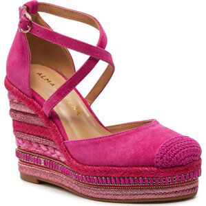 Espadrilky Alma En Pena V240926 Suede Fuxia