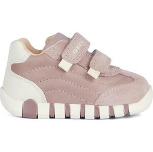 Sneakersy Geox B Iupidoo Girl B3658A 000CL C8A1M Antique Rose/Lt Ivor
