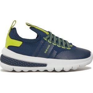 Sneakersy Geox J Activart Boy J45LTB 0159J CF43S S Navy/Lime Green