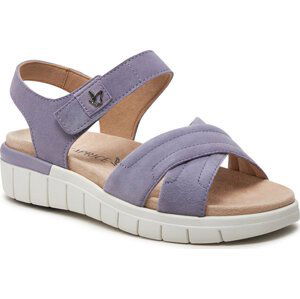 Sandály Caprice 9-28700-42 Lavender Suede 529