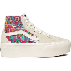 Sneakersy Vans Sk8-Hi Tapered VN0A7Q5PDJR1 Paisley Bloom Turtledove