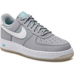 Boty Nike Air Force 1 '07 FV0383 001 Wolf Grey/White/Hyper Turq