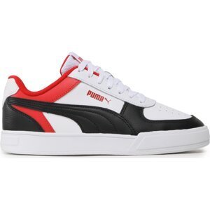 Sneakersy Puma Caven Block Jr 391469 01 Puma White/Puma Black/Red 01