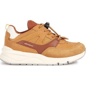 Sneakersy Geox J Rooner Boy B Abx J36LMA 0ME22 C2286 D Dk Yellow/Brown