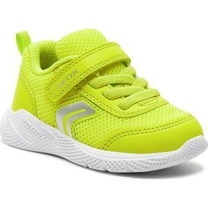Sneakersy Geox B Sprintye Boy B454UC 01454 C3008 Fluo Green