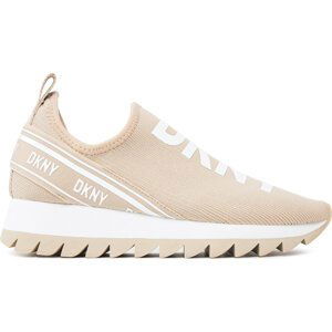 Sneakersy DKNY Abbi Slip On K1457946 Hmptn Chn/Wht