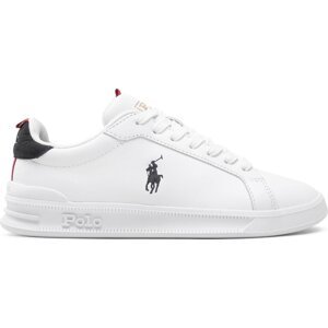 Sneakersy Polo Ralph Lauren Hrt Ct II 809860883003 W/N/R