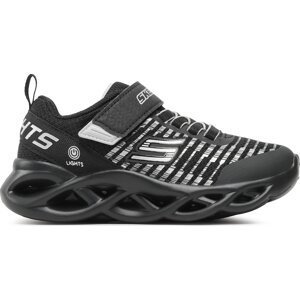 Sneakersy Skechers Novlo 401650L/BKSL Black/Silver