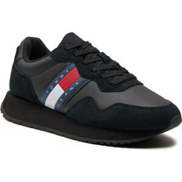 Sneakersy Tommy Jeans Tjm Modern Runner EM0EM01316 Black BDS