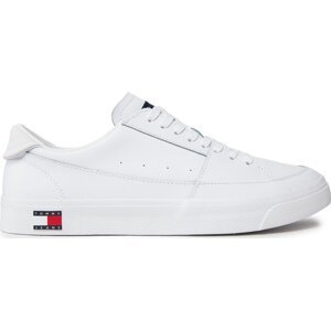 Sneakersy Tommy Jeans Th Central Cc And Coin EM0EM01398 White YBS