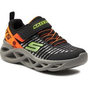 Sneakersy Skechers Novlo 401650L/BKOR Black/Orange