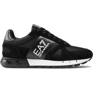 Sneakersy EA7 Emporio Armani X8X151 XK354 A120 Black+White