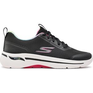Sneakersy Skechers Go Walk Arch Fit 124868/BKHP Black/Hot Pink