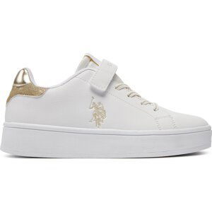 Sneakersy U.S. Polo Assn. BRYGIT002 S Whi-Gol02