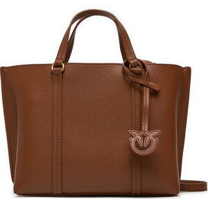 Kabelka Pinko Carrie Shopper Classic . PE 24 PLTT 102833 A1LF Brown L17Q