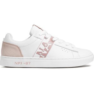 Sneakersy Napapijri Willow NP0A4FKT White/Pink 02U1